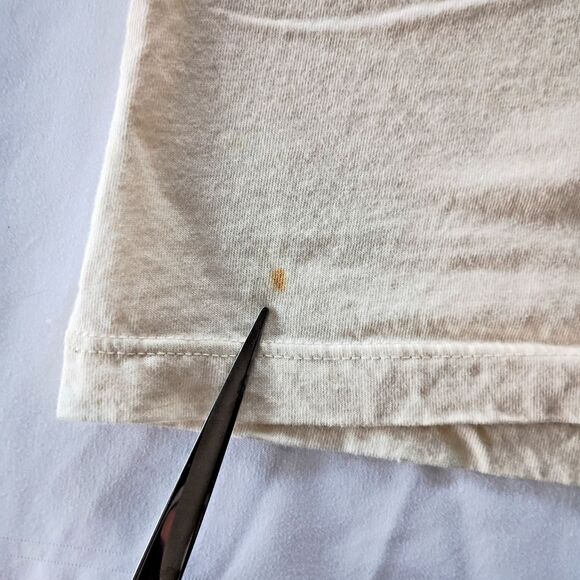 Wilco Watercolor Heart T Shirt XL *Fits Like a Small* Organic Cotton Thrashed - Picture 5 of 12